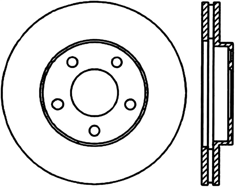 CRYO SPORT SLOTTED ROTOR