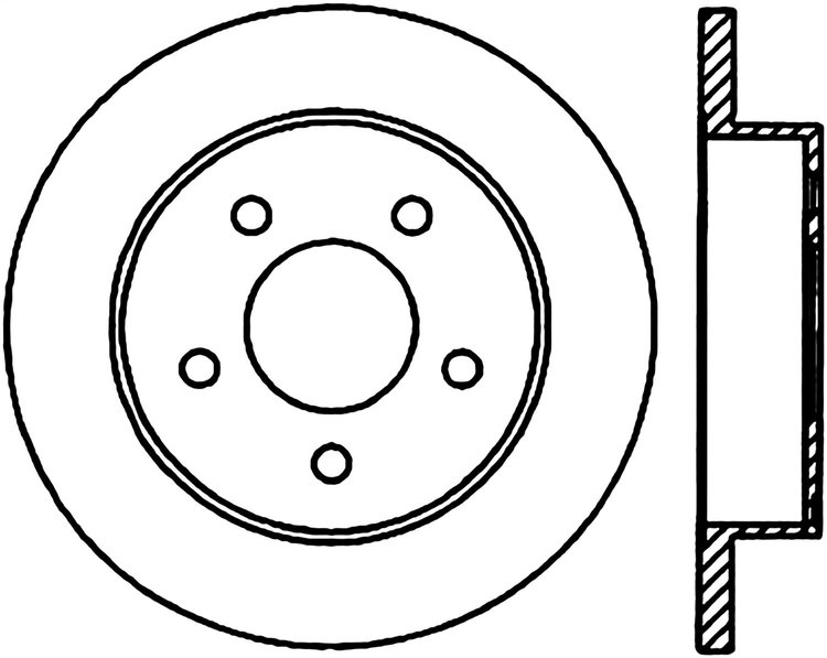 CRYO SPORT SLOTTED ROTOR