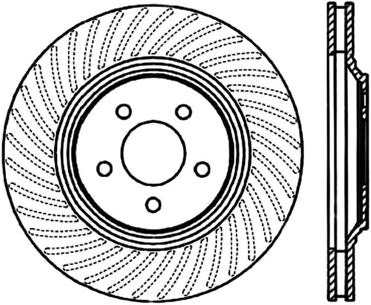 CRYO SPORT SLOTTED ROTOR