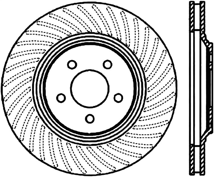 CRYO SPORT SLOTTED ROTOR