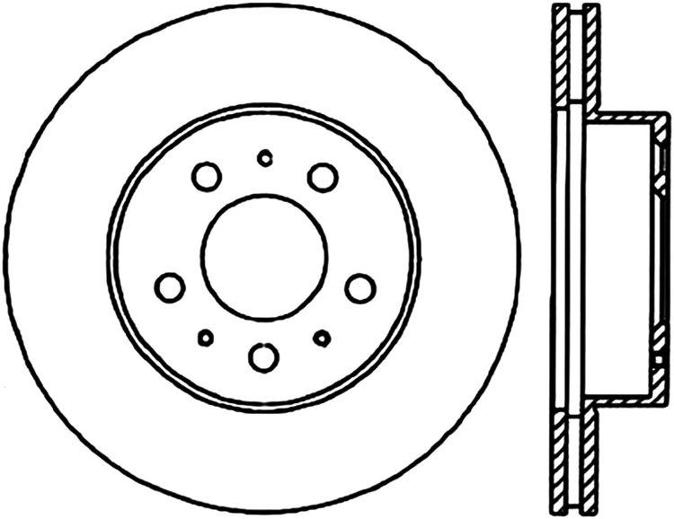 CRYO SPORT SLOTTED ROTOR