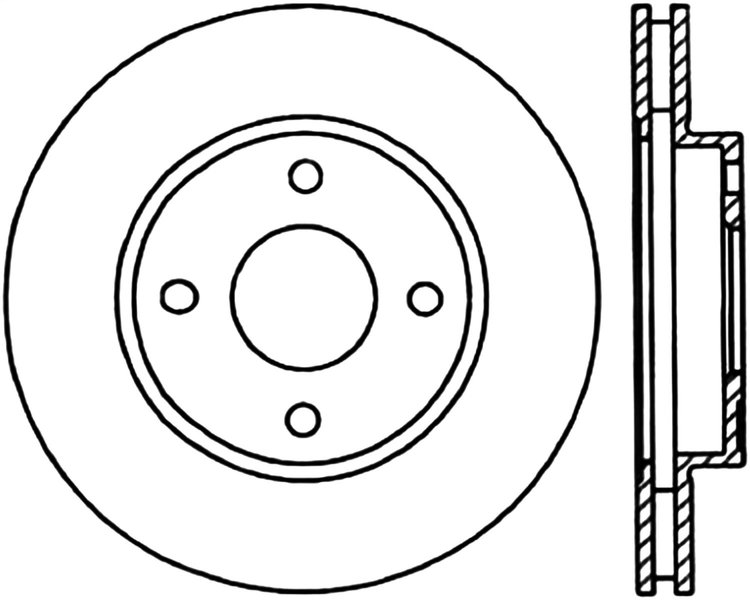 CRYO SPORT SLOTTED ROTOR