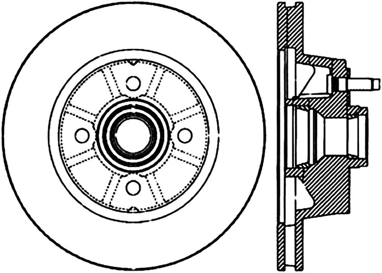 CRYO SPORT SLOTTED ROTOR