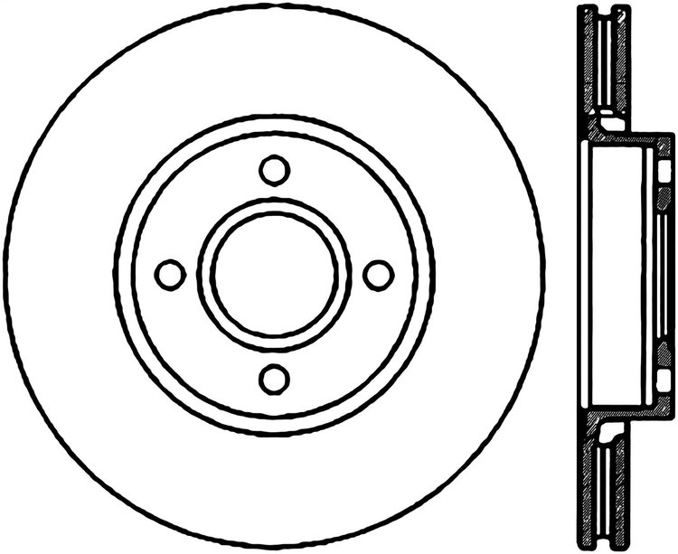 CRYO SPORT SLOTTED ROTOR