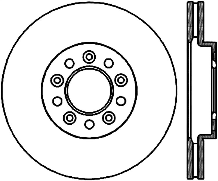 CRYO SPORT SLOTTED ROTOR