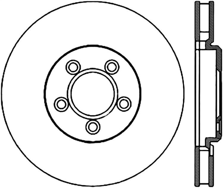 CRYO SPORT SLOTTED ROTOR