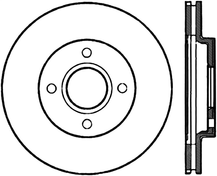 CRYO SPORT SLOTTED ROTOR