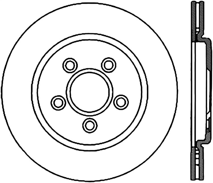 CRYO SPORT SLOTTED ROTOR