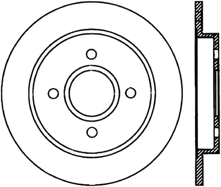 CRYO SPORT SLOTTED ROTOR