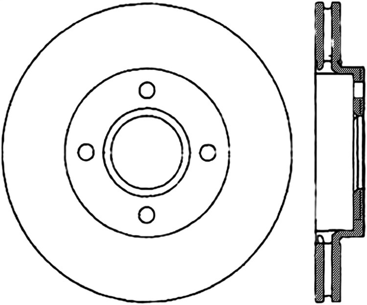 CRYO SPORT SLOTTED ROTOR