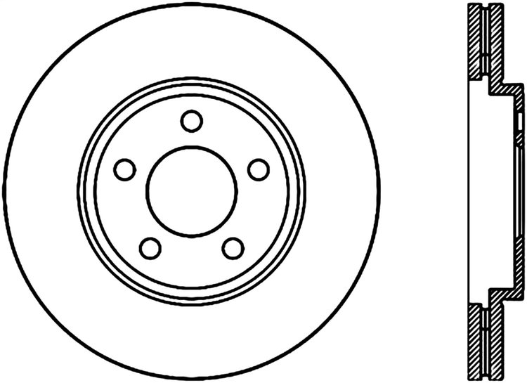 CRYO SPORT SLOTTED ROTOR