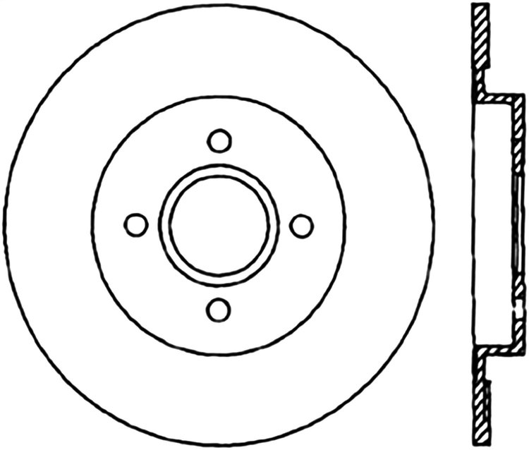 CRYO SPORT SLOTTED ROTOR