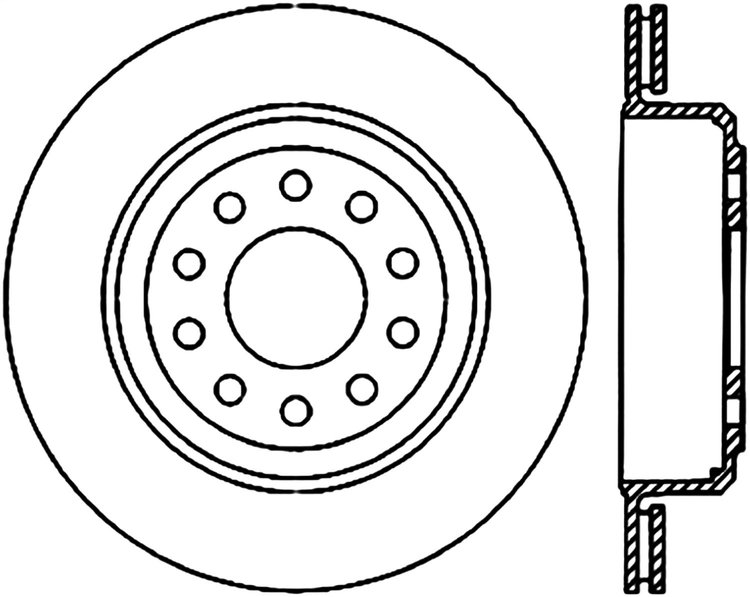 CRYO SPORT SLOTTED ROTOR