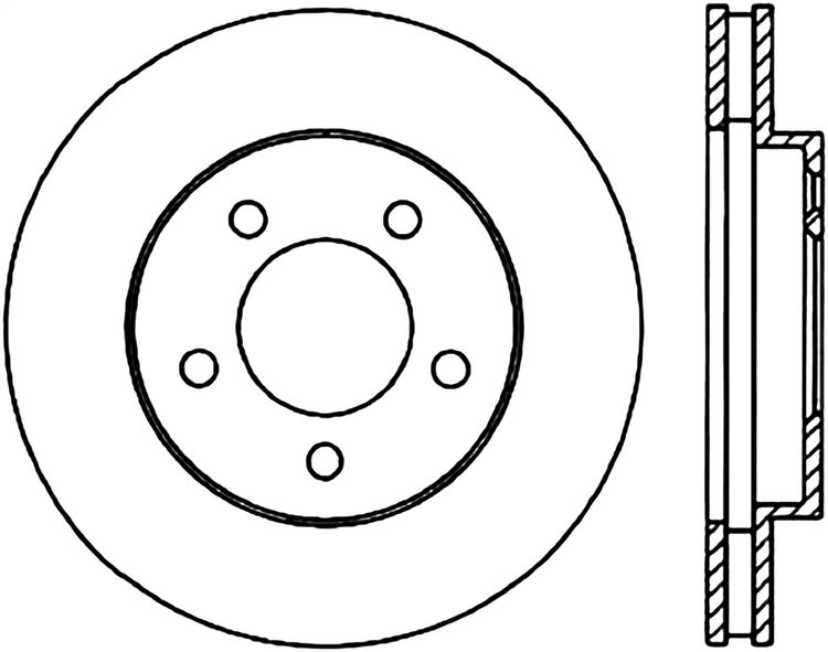 CRYO SPORT SLOTTED ROTOR