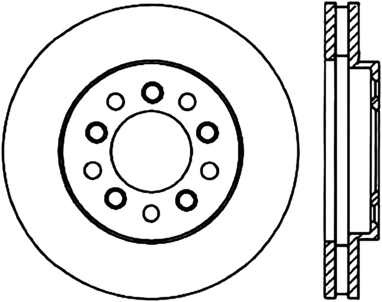 CRYO SPORT SLOTTED ROTOR