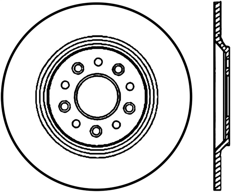 CRYO SPORT SLOTTED ROTOR