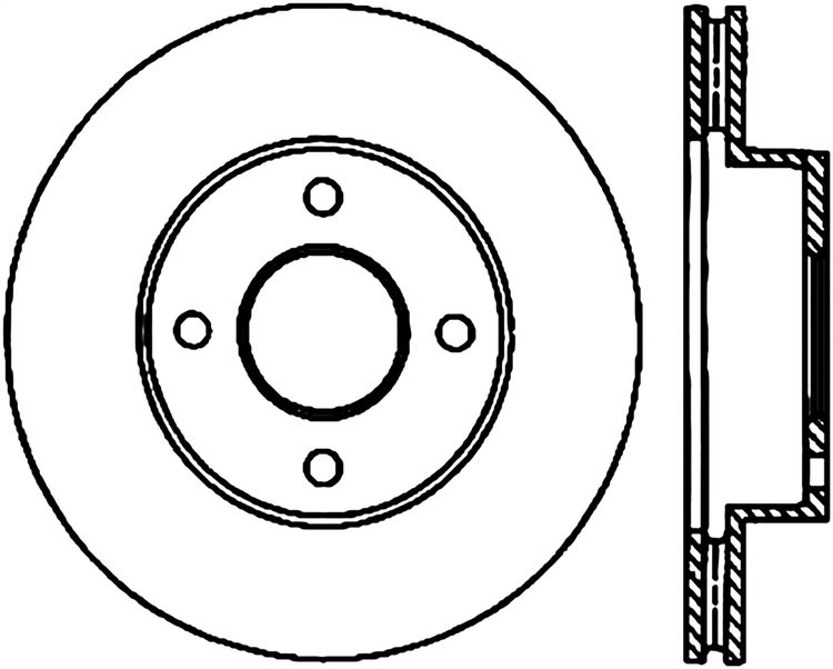 CRYO SPORT SLOTTED ROTOR