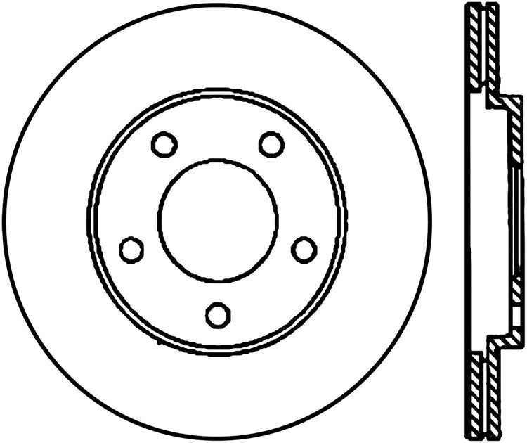 CRYO SPORT SLOTTED ROTOR