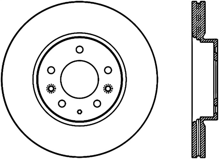CRYO SPORT SLOTTED ROTOR