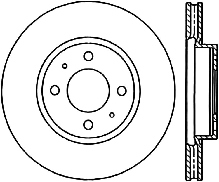 CRYO SPORT SLOTTED ROTOR