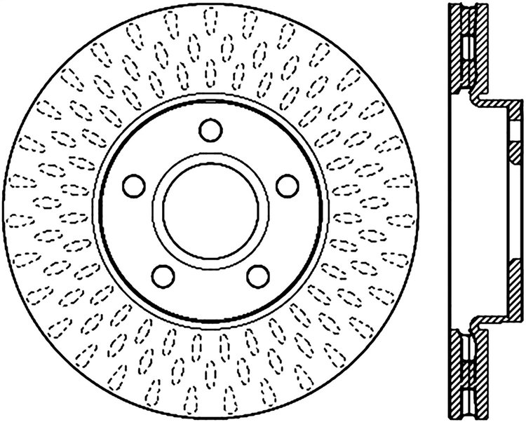 CRYO SPORT SLOTTED ROTOR