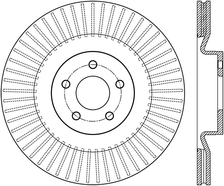 CRYO SPORT SLOTTED ROTOR