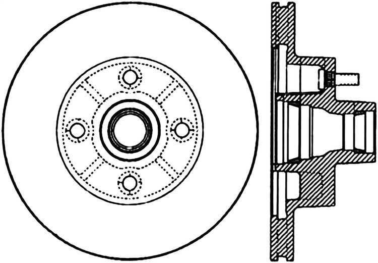 CRYO SPORT SLOTTED ROTOR