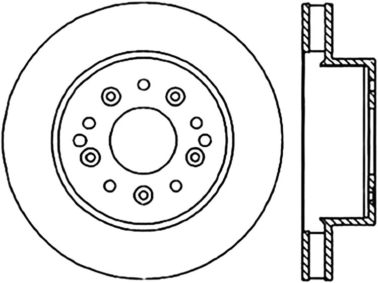 CRYO SPORT SLOTTED ROTOR