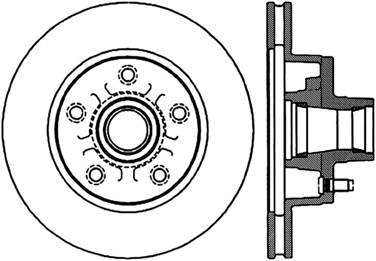 CRYO SPORT SLOTTED ROTOR