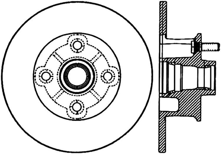 CRYO SPORT SLOTTED ROTOR