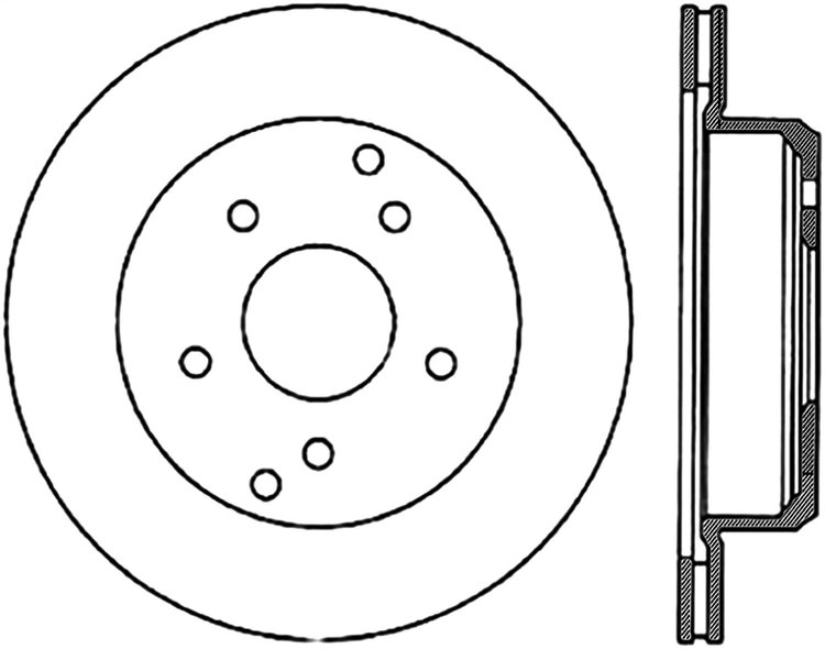 CRYO SPORT SLOTTED ROTOR