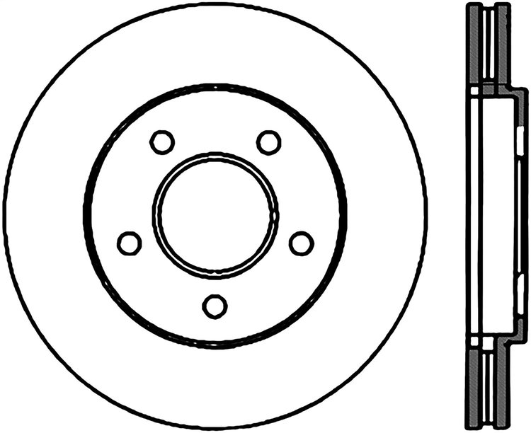 CRYO SPORT SLOTTED ROTOR