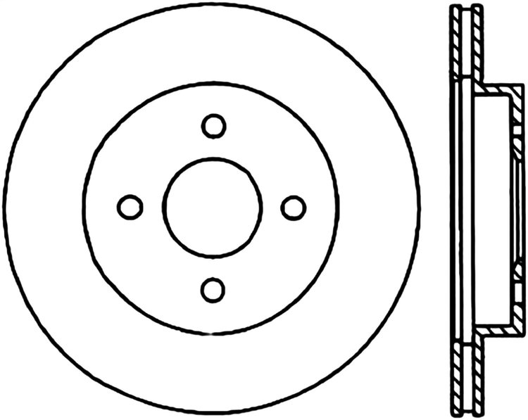 CRYO SPORT SLOTTED ROTOR