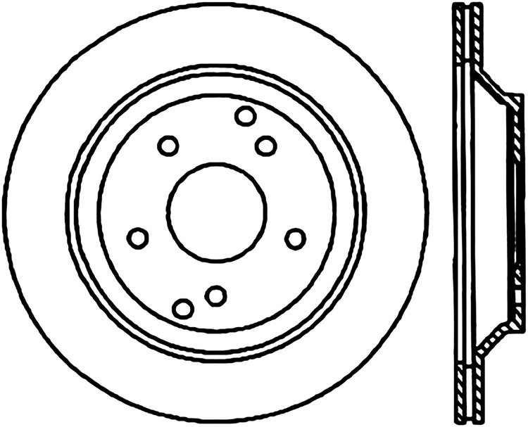 CRYO SPORT SLOTTED ROTOR
