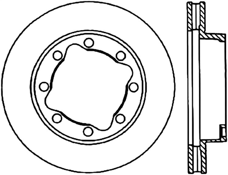 CRYO SPORT SLOTTED ROTOR