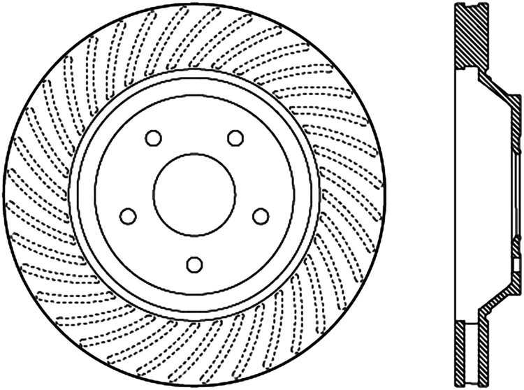 CRYO SPORT SLOTTED ROTOR