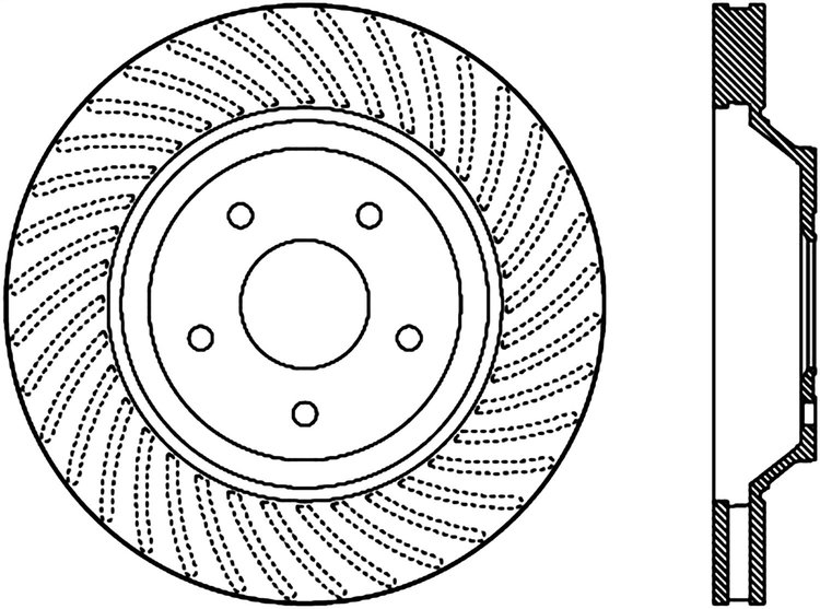 CRYO SPORT SLOTTED ROTOR
