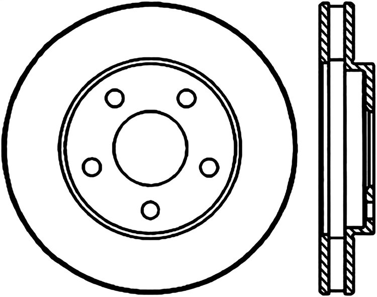 CRYO SPORT SLOTTED ROTOR