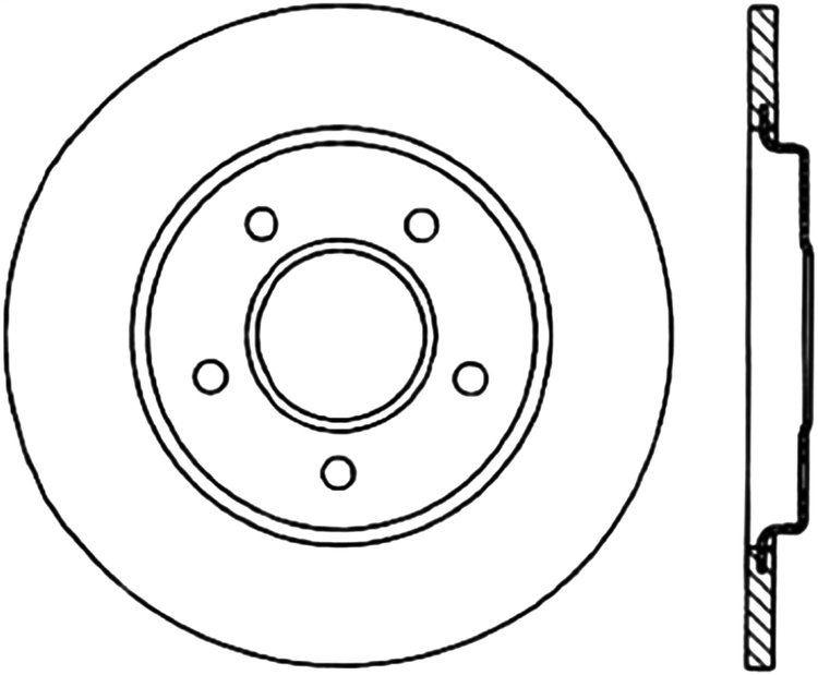 CRYO SPORT SLOTTED ROTOR