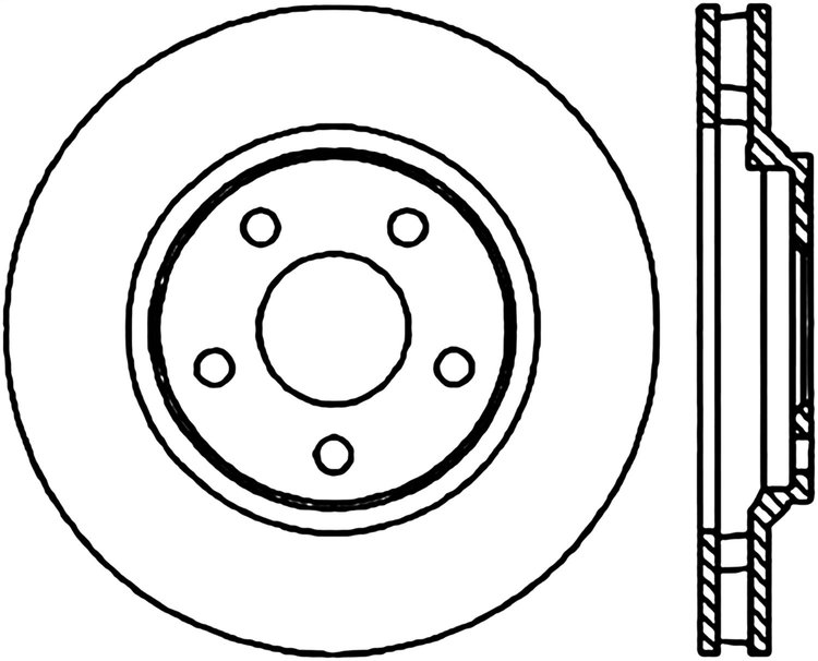 CRYO SPORT SLOTTED ROTOR