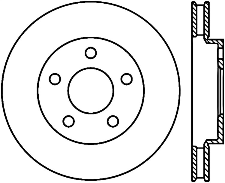 CRYO SPORT SLOTTED ROTOR