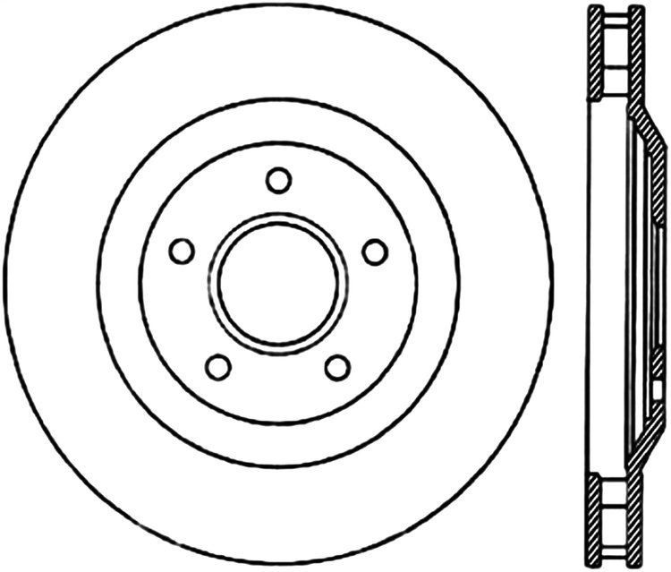 CRYO SPORT SLOTTED ROTOR