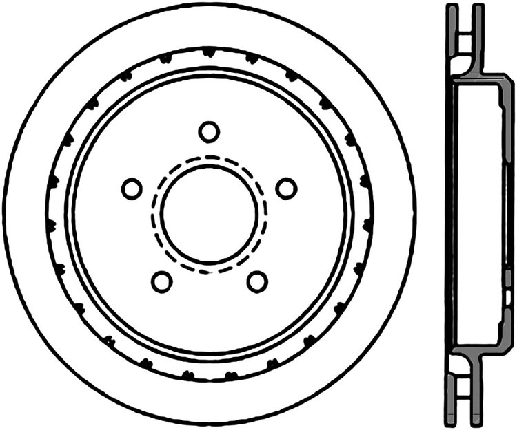 CRYO SPORT SLOTTED ROTOR