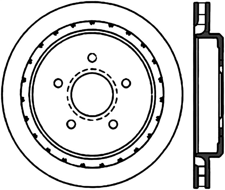 CRYO SPORT SLOTTED ROTOR