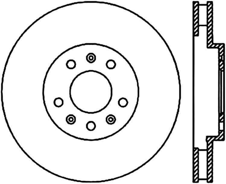 CRYO SPORT SLOTTED ROTOR