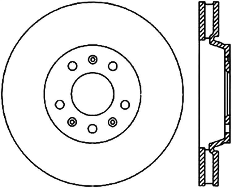 CRYO SPORT SLOTTED ROTOR
