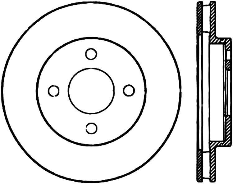 CRYO SPORT SLOTTED ROTOR