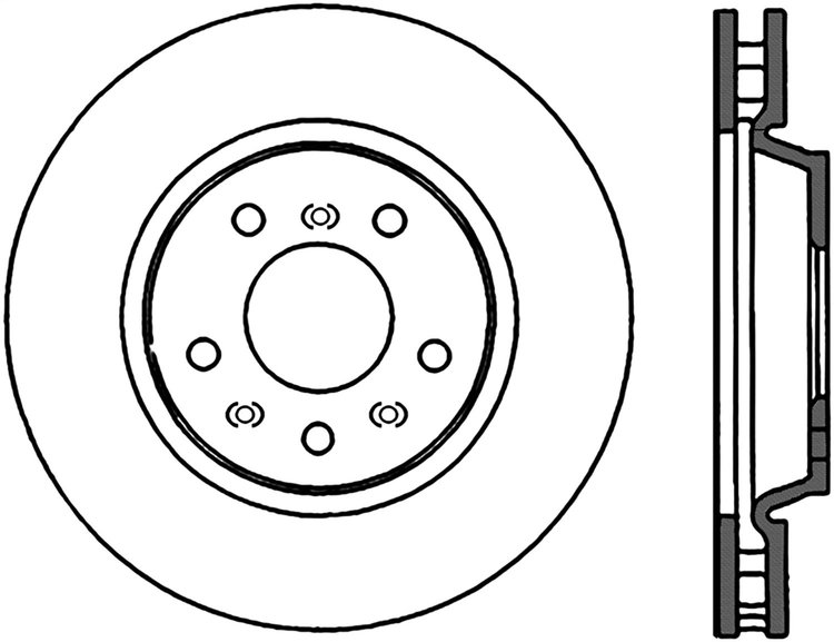CRYO SPORT SLOTTED ROTOR