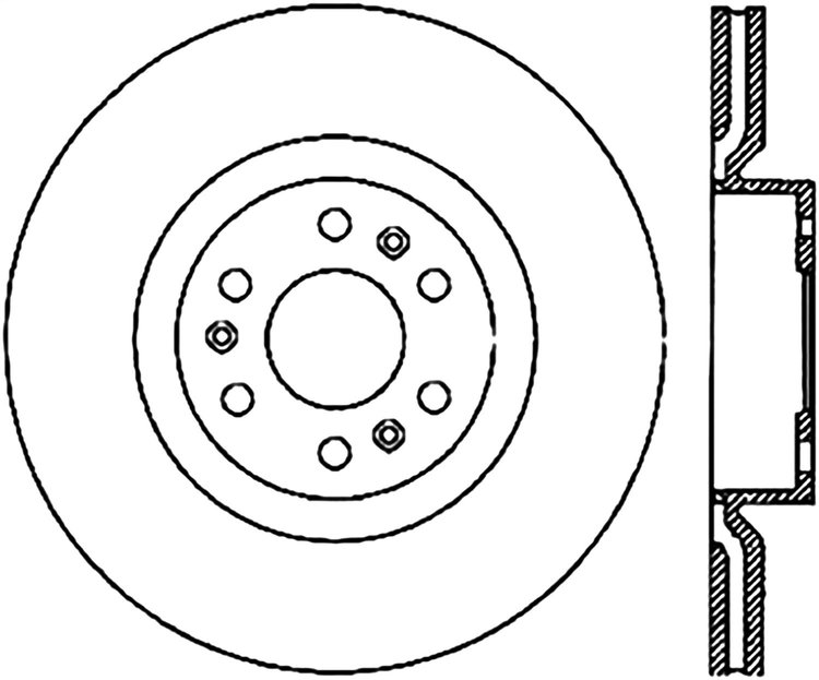 CRYO SPORT SLOTTED ROTOR