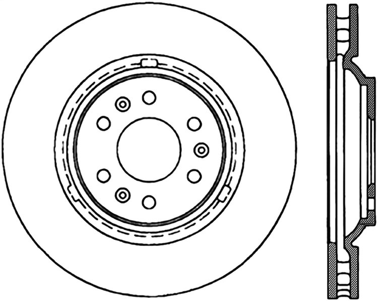 CRYO SPORT SLOTTED ROTOR